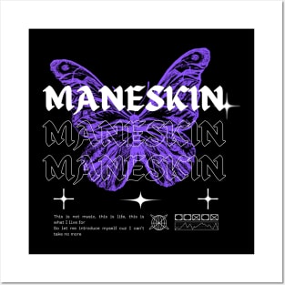 Maneskin // Butterfly Posters and Art